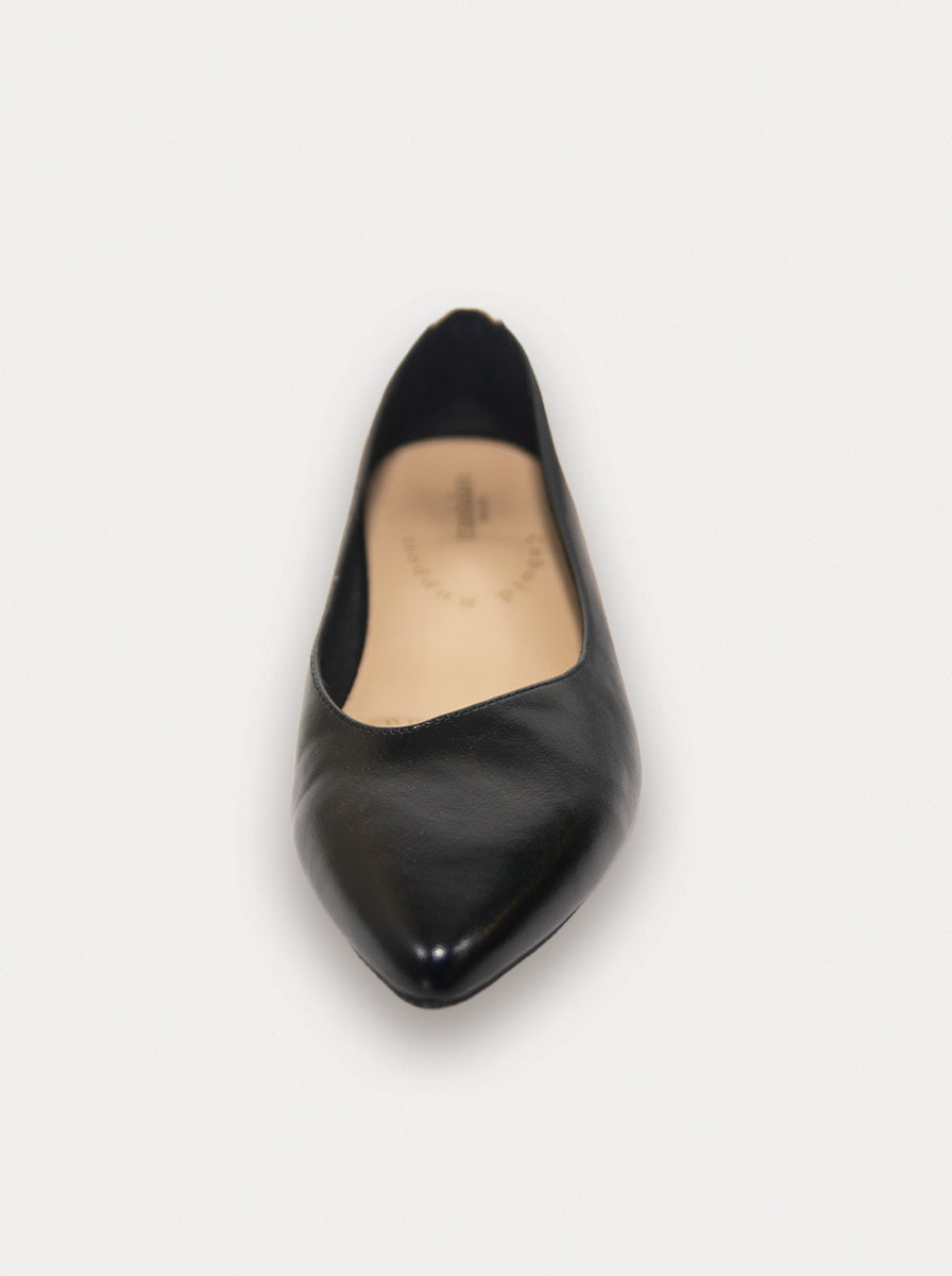 アシンメトリーパンプス スムース ブラック BMZインソール TRC321TG-BLK transbalan アシンメトリー カットパンプス TRC321TG-BLK_Studio_Shot_15_Insole_Detail9