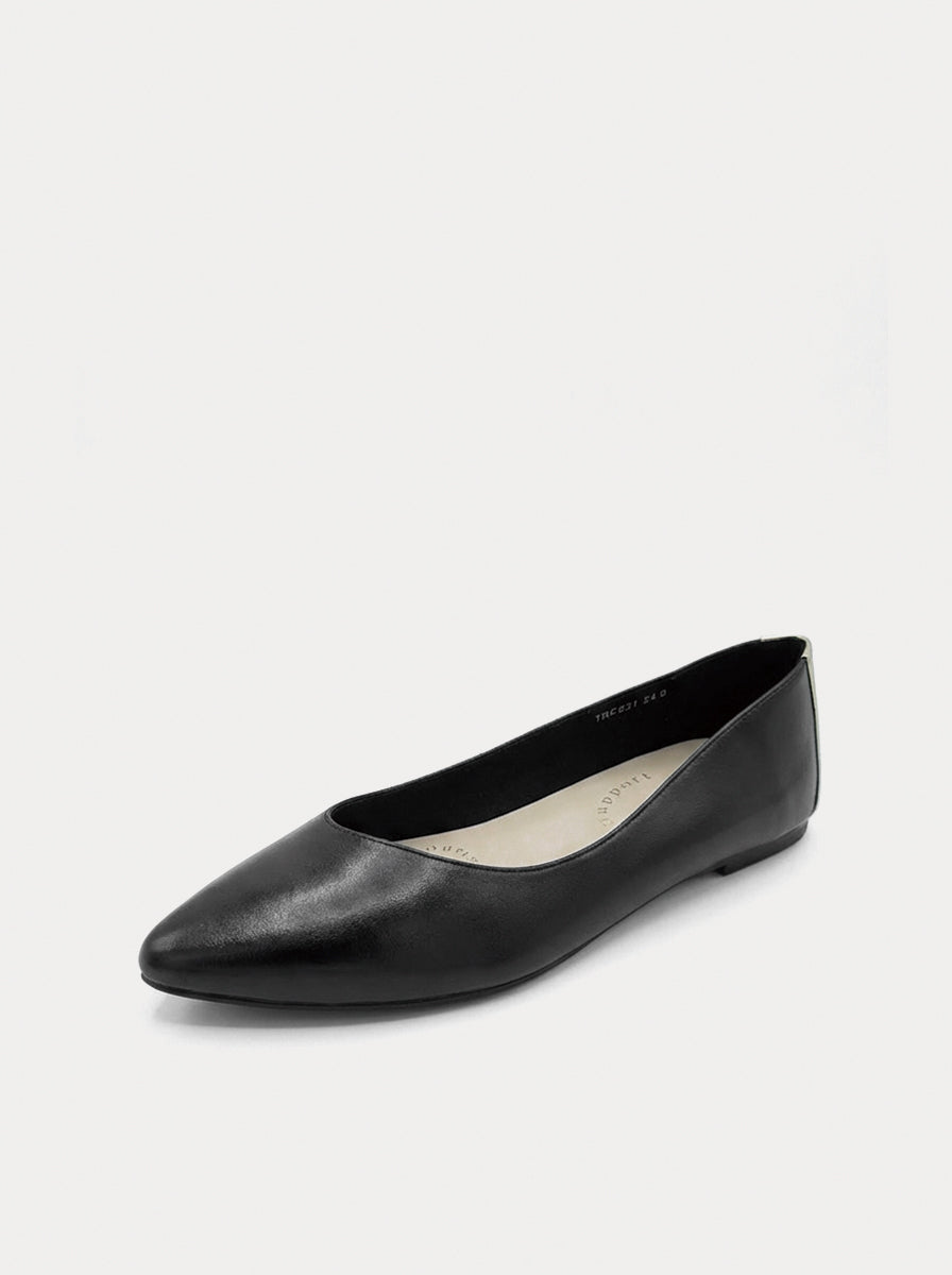 TRC321TG-BLK アシンメトリーパンプス スムース ブラック アシンメトリー カットパンプス TRC321TG-BLK_Studio_Shot_3_Three_Quarter_Left-10