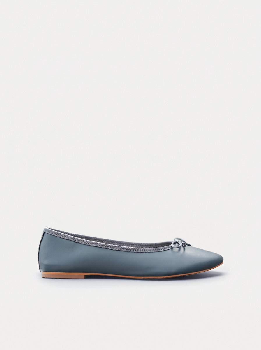 TRC310TG-BLU バレエシューズ スムース ブルーグレー バレエシューズ TRC310TG-BLU_21Minimal_Product_Editorial_top