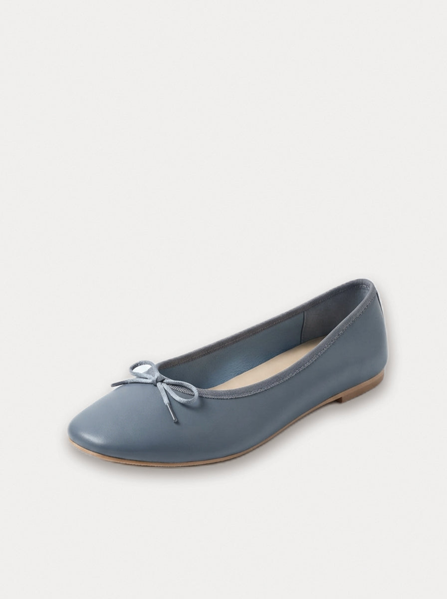 TRC310TG-BLU バレエシューズ スムース ブルーグレー バレエシューズ TRC310TG-BLU_Studio_Shot_2_Three_Quarter_Right_7