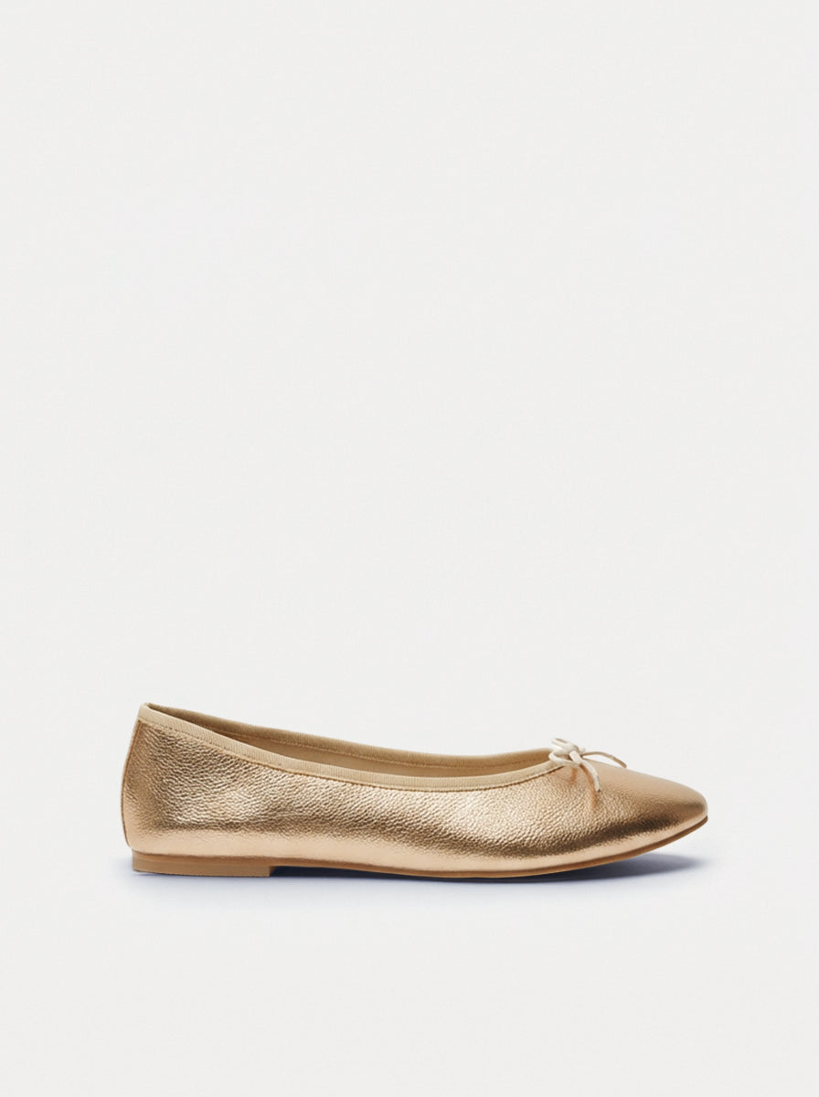 TRC310TG-GLD バレエシューズ スムース ローズゴールド バレエシューズ TRC310TG-GLD_321Minimal_Product_Editorial_top