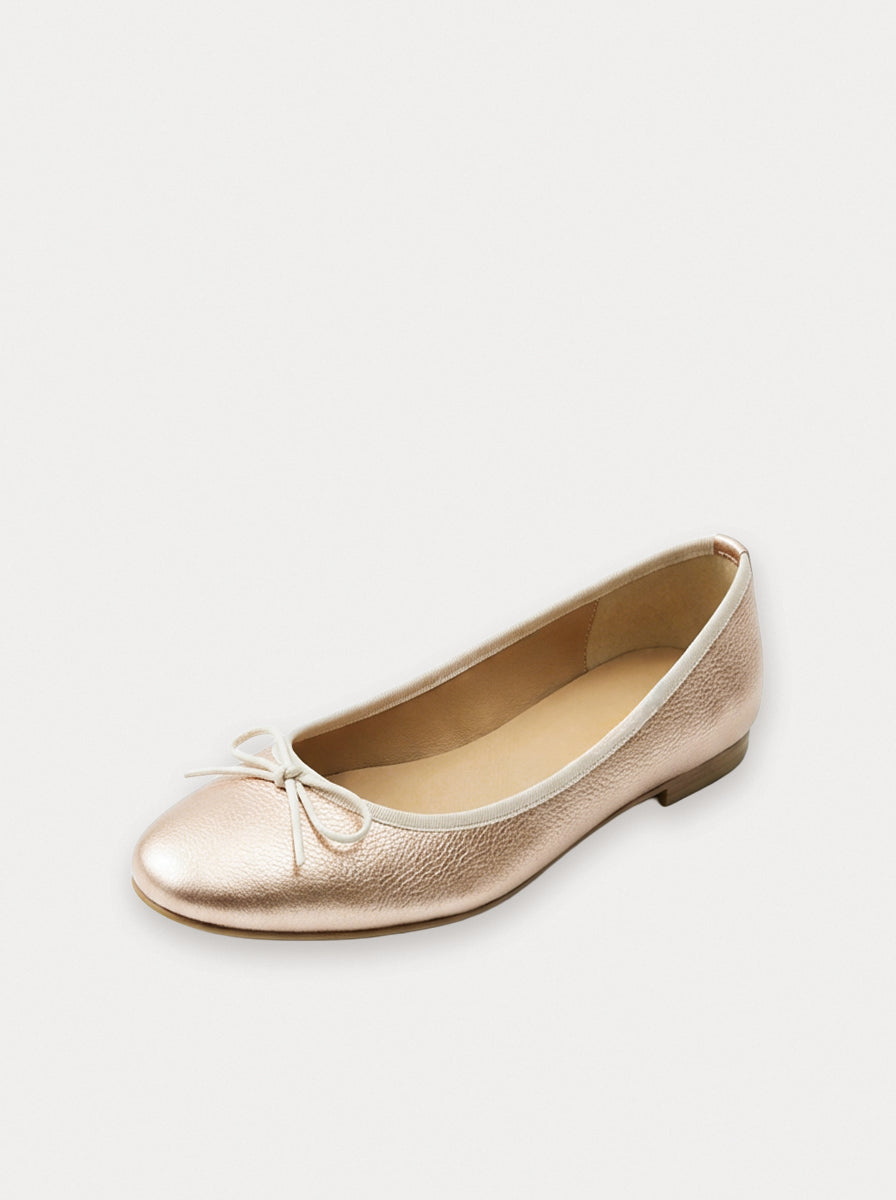TRC310TG-GLD バレエシューズ スムース ローズゴールド バレエシューズ TRC310TG-GLD_Studio_Shot_2_Three_Quarter_Right_4